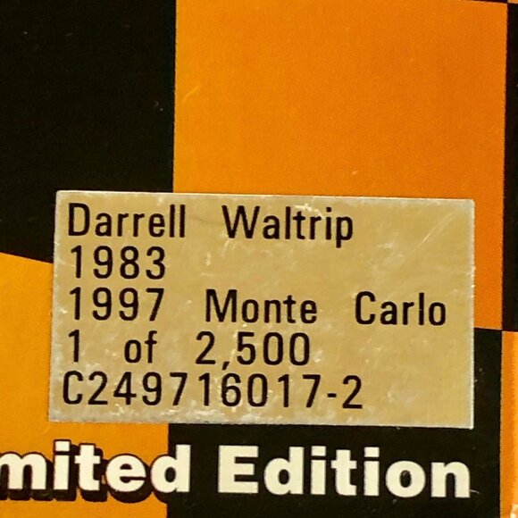 Racing Collectables 1983 Darrell Waltrip Die Cast - Picture 8 of 9